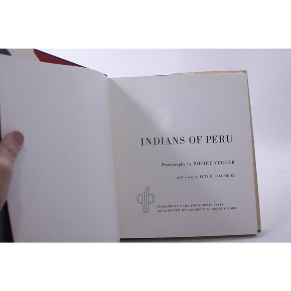 Indians of Peru, Photography by Pierre Verger, Text by Luis E Valcarcel, - Picture 5 of 5